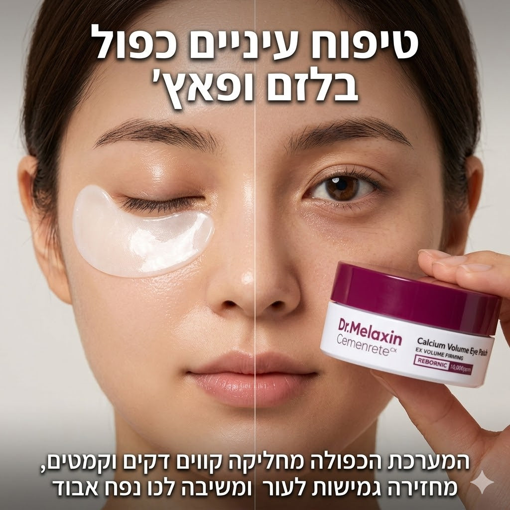 YUNAH™ מדבקות עיניים סידן למיצוק והרמת העור